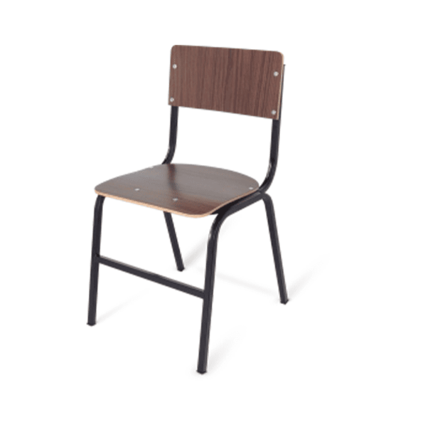 SILLA DE TRIPLAY CON LAMINADO PLASTICO