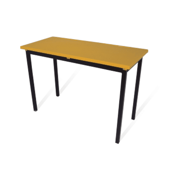 MESA ESCOLAR CON CUBIERTA DE POLIPROPILENO 110X50X75 CM