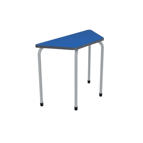 MESA "T" TRAPEZOIDAL PINTADA 90X40X75 CM