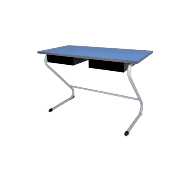 MESA "Z" BINARIA PINTADA 120X60X75 CM