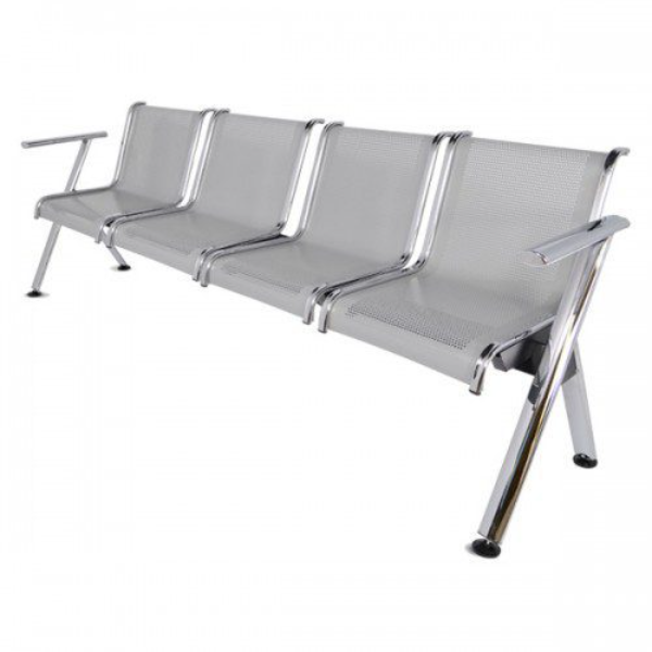 banca steel cromada