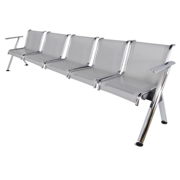 banca steel cromada